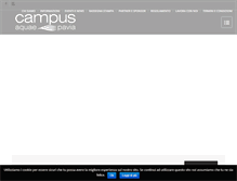 Tablet Screenshot of campusaquae.it